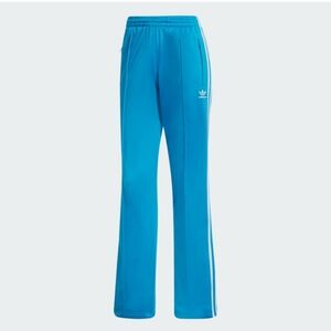 adidas Women's Adicolor Classics Firebir, Turquoise Track Pants, Size M